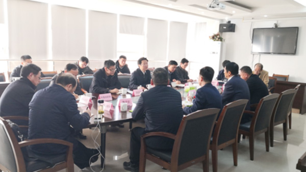 市委书记潘朝晖一行莅临公司调研领导工作