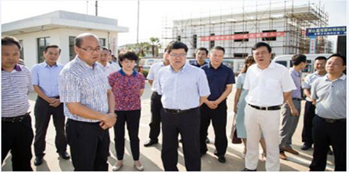 成都市委书记任泽锋一行莅临成都九洲国际官网公司调研
